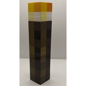 Minecraft Light-Up Wall Torch 11" Night Light 2012 ThinkGeek Tested Works‎